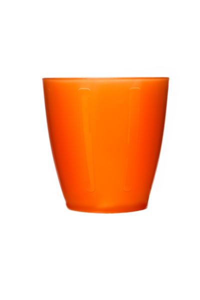 400x600 Orange Plastic Cup