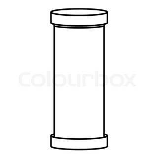320x320 Glass Outline Stock Vector Colourbox
