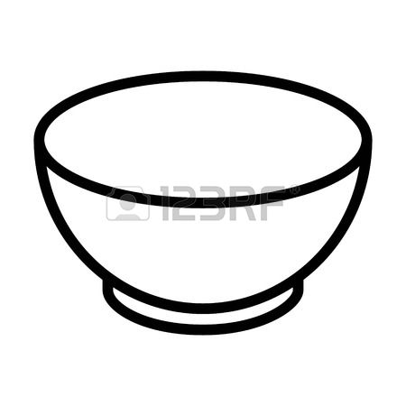 450x450 Bowl Clipart Vector