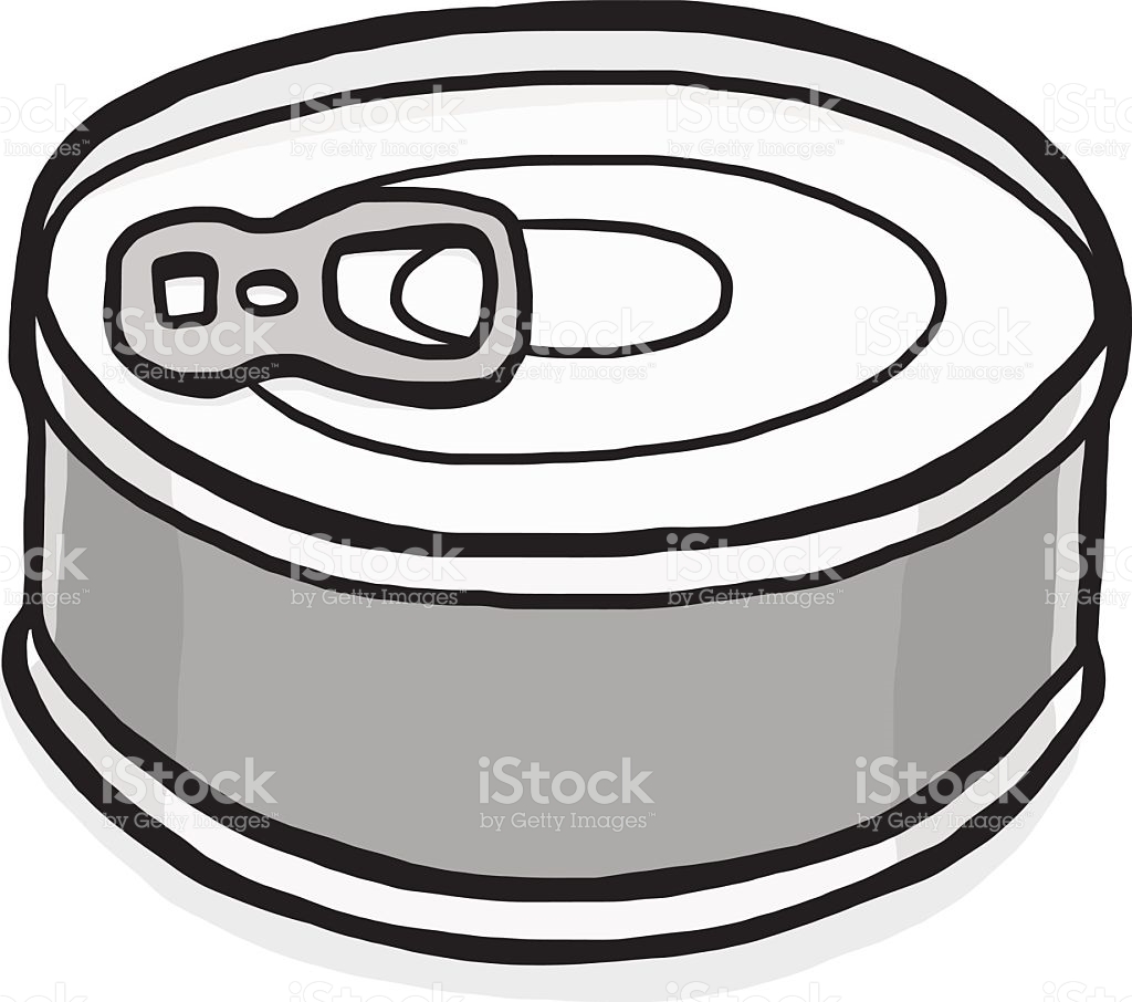 1024x906 Canned Food Clipart Black And White