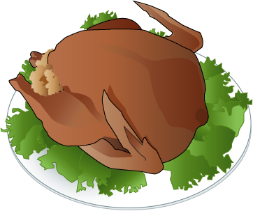 362x303 Free Clipart Plate Of Food