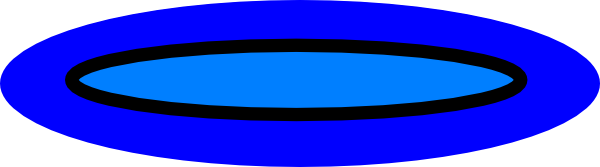 600x167 Blue Plate Png, Svg Clip Art For Web