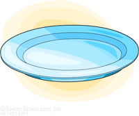200x167 Plates Clip Art Royalty Free