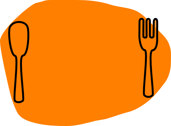 600x442 Dinner Plate Clip Art