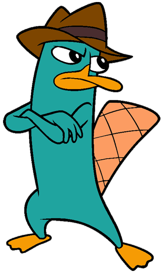 325x549 Perry The Platypus Clipart Clipartfox 2