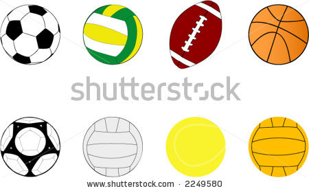 450x278 Sports Balls Clip Art