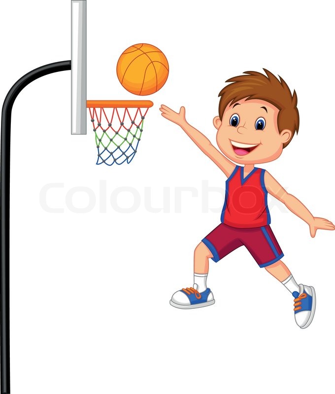 680x800 Playing Games Basketball Clipart