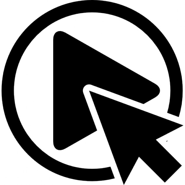 626x626 Click Play Button With Arrow Icons Free Download