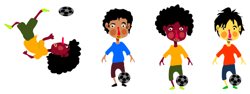 800x302 Soccer Clip Art Download