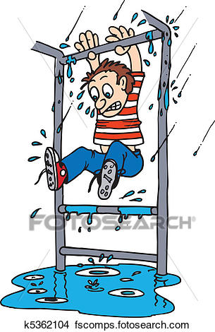 305x470 Clipart Of Slippery Playground K5362104