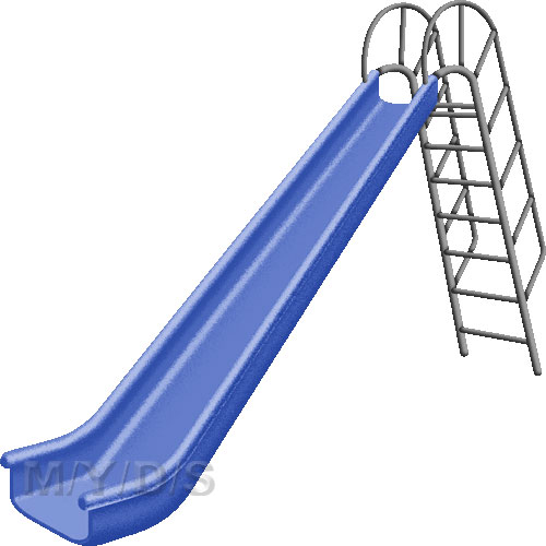 500x500 Playground Slide Clipart