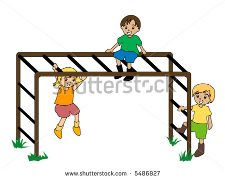 450x359 Monkey Bars Clipart