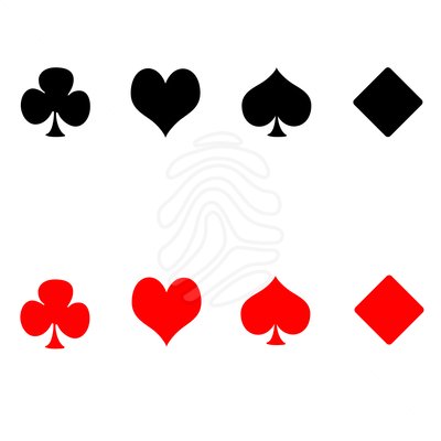 400x400 Cards Clipart Playing Card Suit