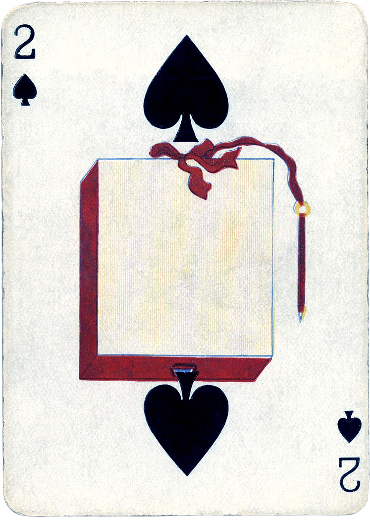 747x1049 Vintage Playing Card Images
