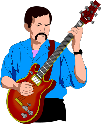 400x492 Playing Guitar Clipart Free Clipart Images