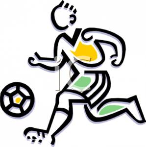 298x300 Art Image A Person Playing Soccer