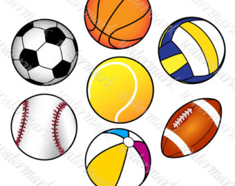 340x270 Sports Clip Art Etsy