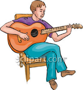 277x300 Boy Playing A Guitar