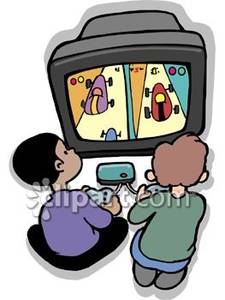 Playing Video Games Clipart | Free download on ClipArtMag