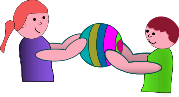 600x324 Sharing Toys Clipart