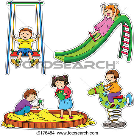 450x455 Playground Clipart School Playtime
