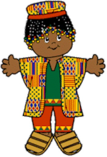 350x509 Playtime Kwanzaa Paper Doll