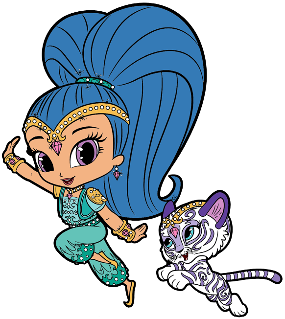 582x652 Shimmer And Shine Clipart Images