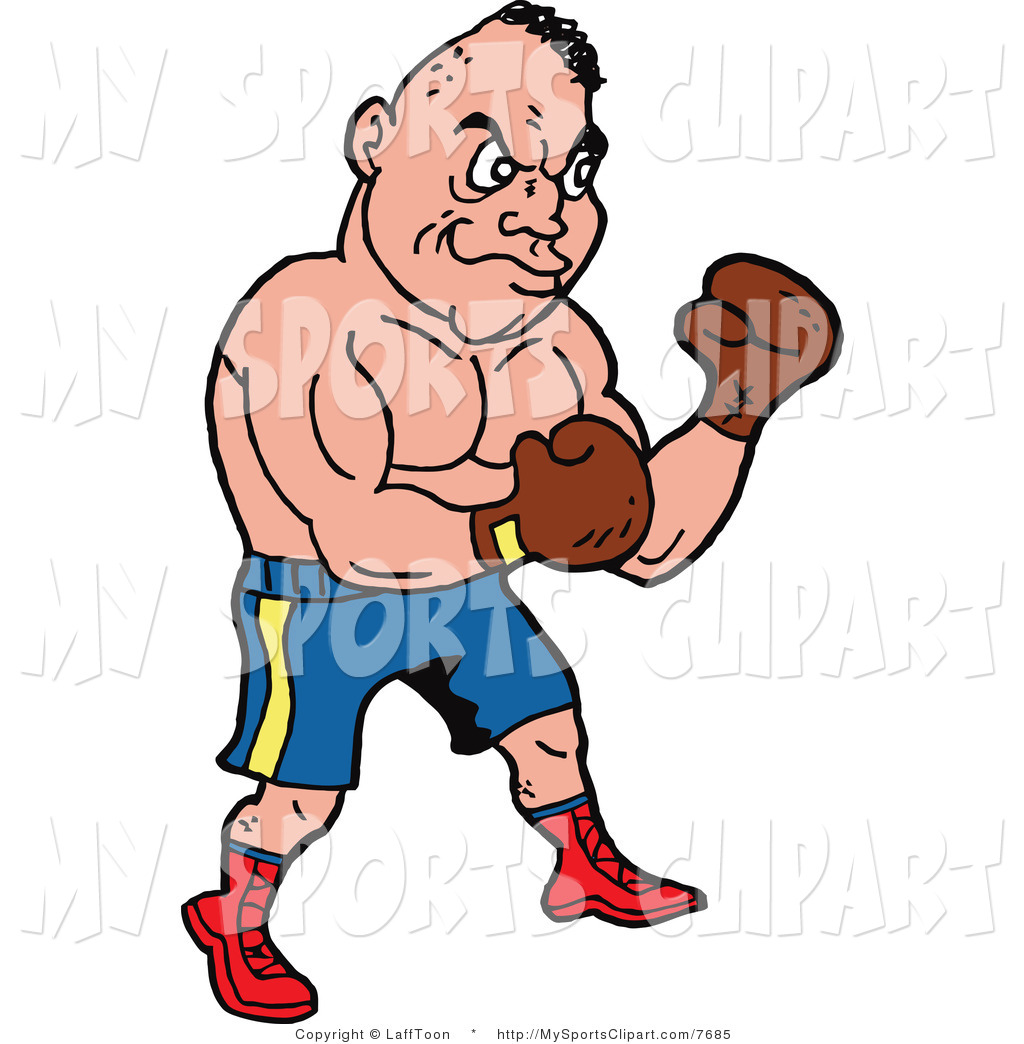 1024x1044 Sports Clip Art Of A Male Boxer By Lafftoon