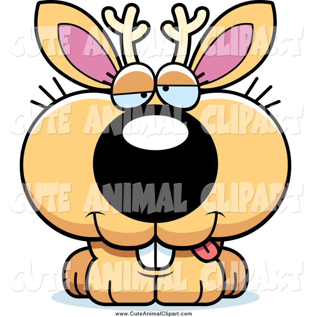 1024x1044 Vector Cartoon Clip Art Of A Cute Jackalope By Cory Thoman