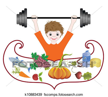 450x402 Clip Art Of Balanced Diet, Health Pledge K10883439