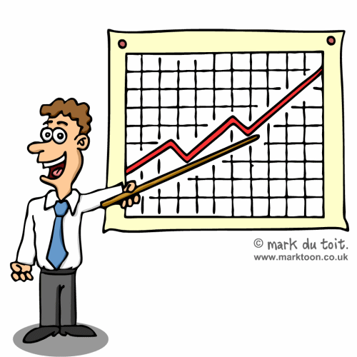 500x500 Clip Art Man Creating Charts Cliparts
