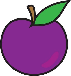 279x300 Plum Clip Art Images Clipart Panda