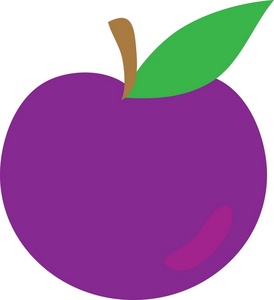 274x300 Plum Clipart Image