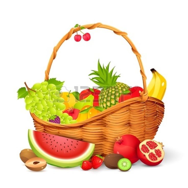 736x736 Plum Clipart Basket