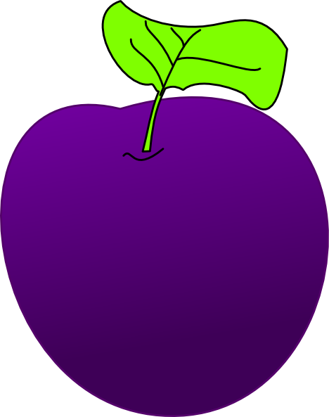 468x593 Plum2 Clip Art