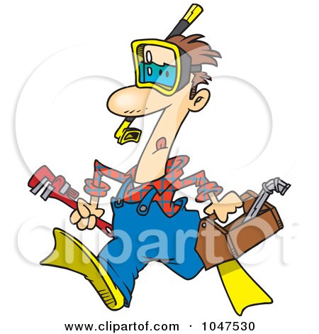 450x470 Royalty Free (Rf) Cliprt Illustration Of Cartoon Man Calling