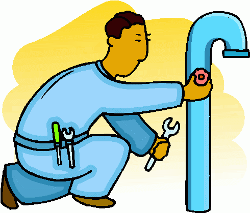 490x419 Plumber Clipart Free