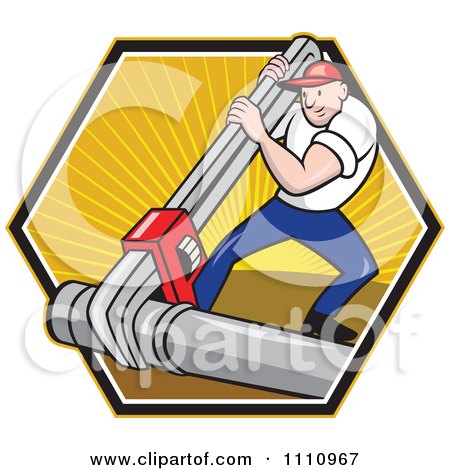 450x470 Royalty Free (Rf) Plumbing Logo Clipart, Illustrations, Vector