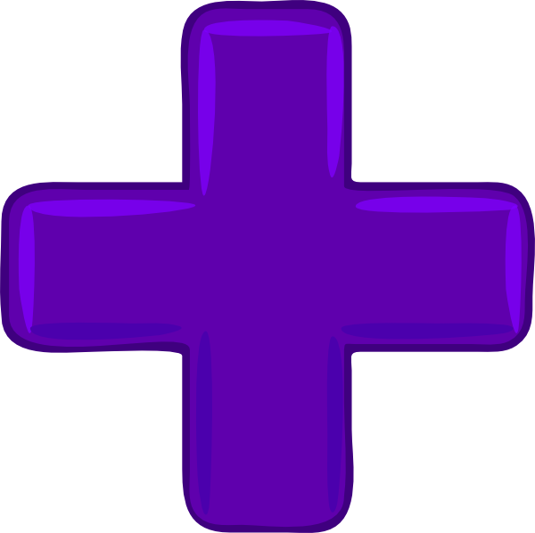 600x598 Plus Clip Art