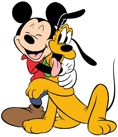 400x464 Mickey, Minnie And Pluto Clip Art 2 Disney Clip Art Galore