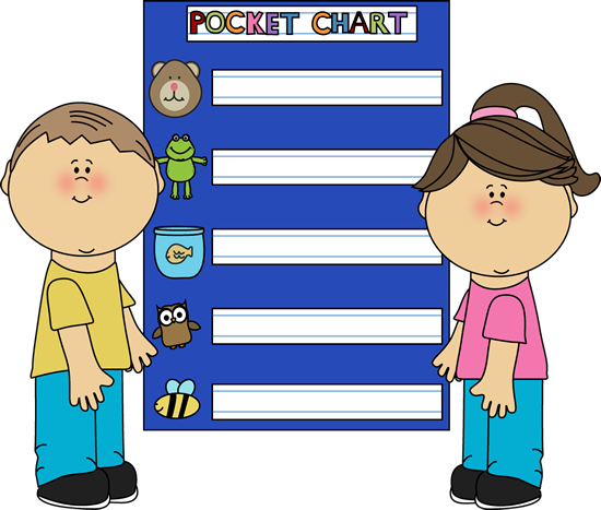 550x467 Pocket Chart Clip Art