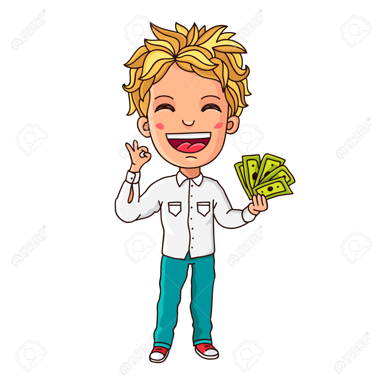 1300x1300 Pocket Money Clipart