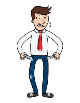 277x357 Pocket Change Clipart