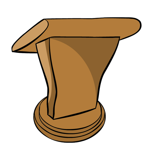 600x630 Clip Art King Martin Luther Day Podium