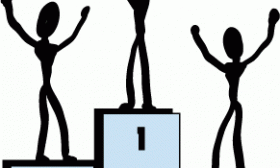 280x168 Olympic Podium Clipart