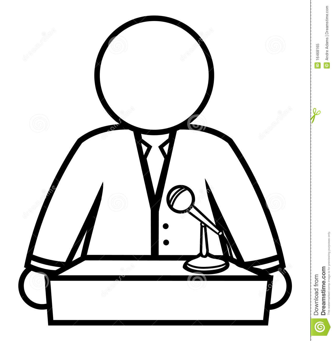 1272x1300 Person At Podium Clipart Clipart Panda