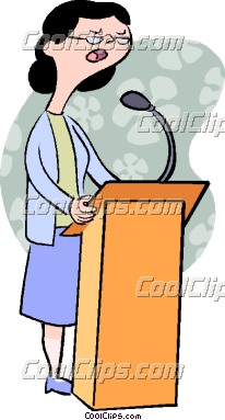 206x383 Podium Cliparts