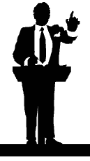 129x230 Speakers Clipart Podium