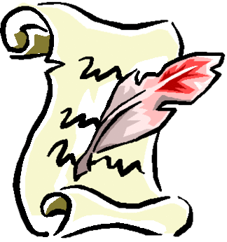 324x346 Poetry Clipart