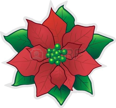 450x417 Poinsettias Flower Clipart, Explore Pictures